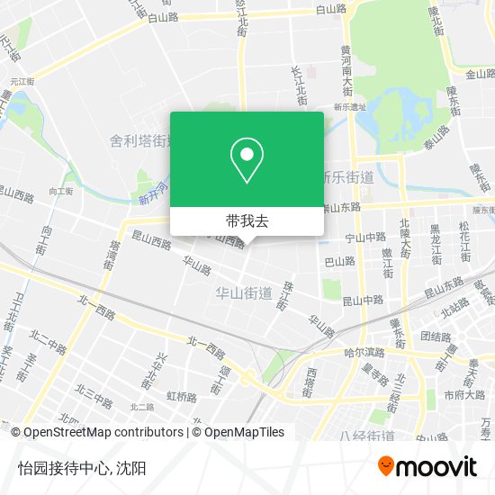 怡园接待中心地图