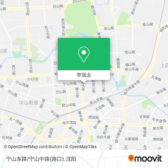 宁山东路/宁山中路(路口)地图