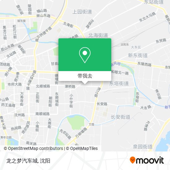 龙之梦汽车城地图