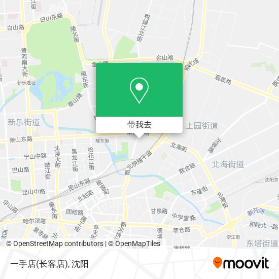 一手店(长客店)地图