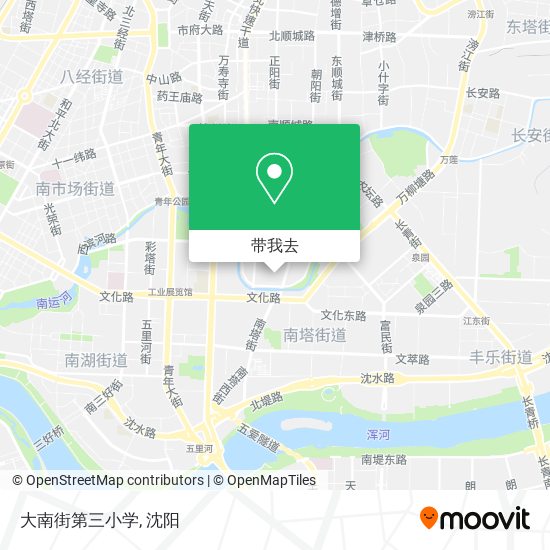 大南街第三小学地图