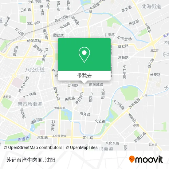 苏记台湾牛肉面地图