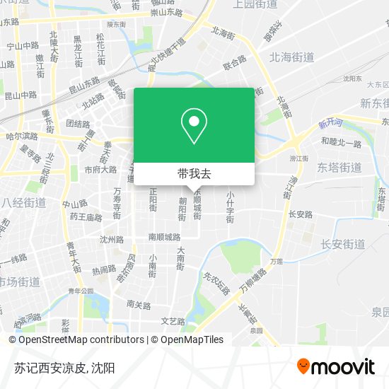 苏记西安凉皮地图
