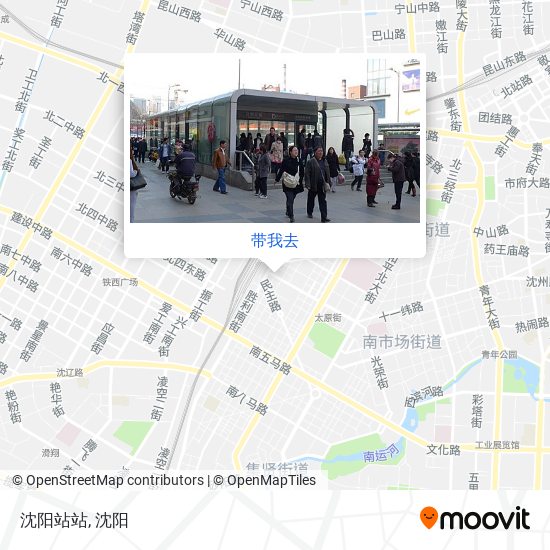 沈阳站站地图