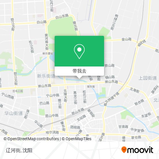 辽河街地图