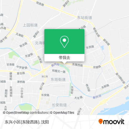 东兴小区(东陵西路)地图
