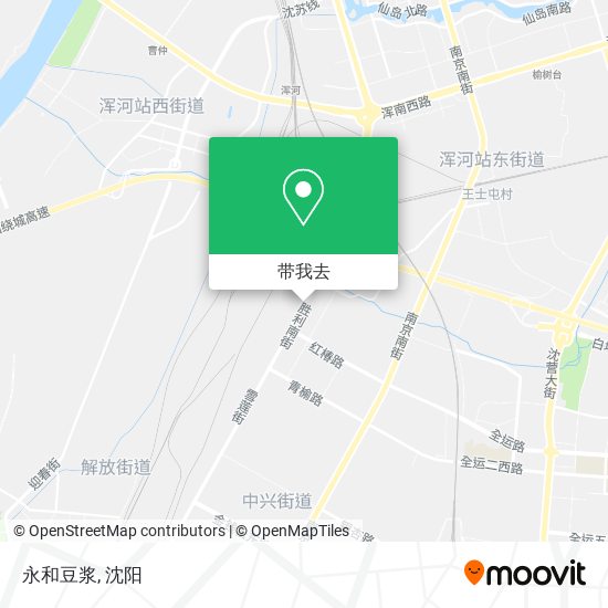永和豆浆地图