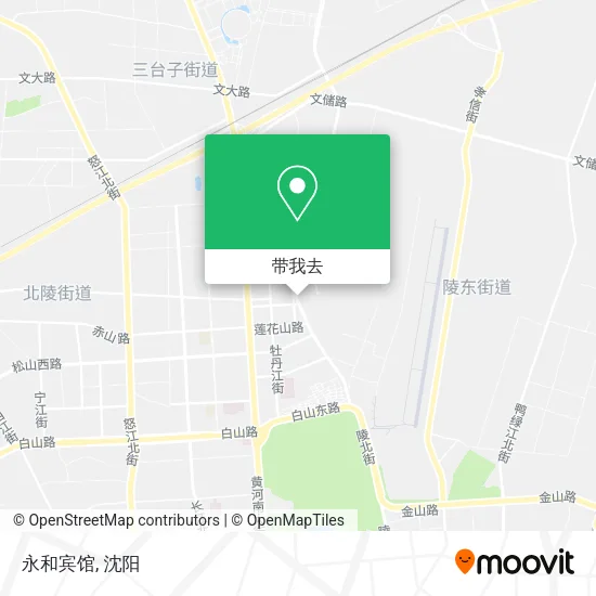 永和宾馆地图
