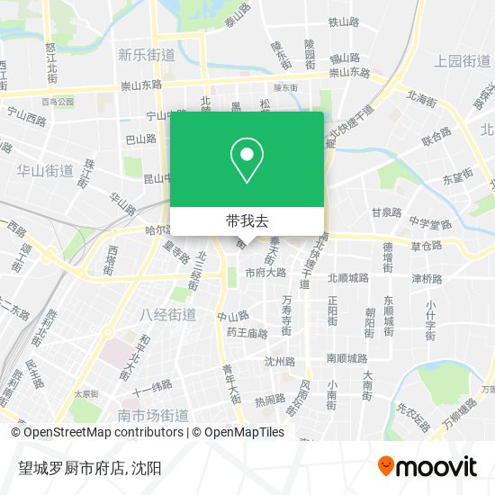 望城罗厨市府店地图