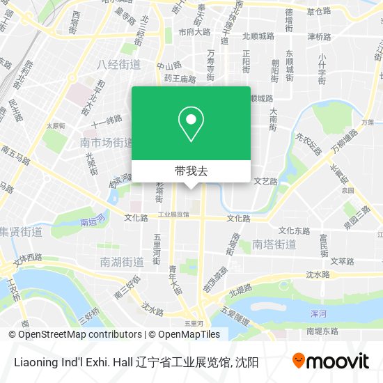 Liaoning Ind'l Exhi. Hall 辽宁省工业展览馆地图