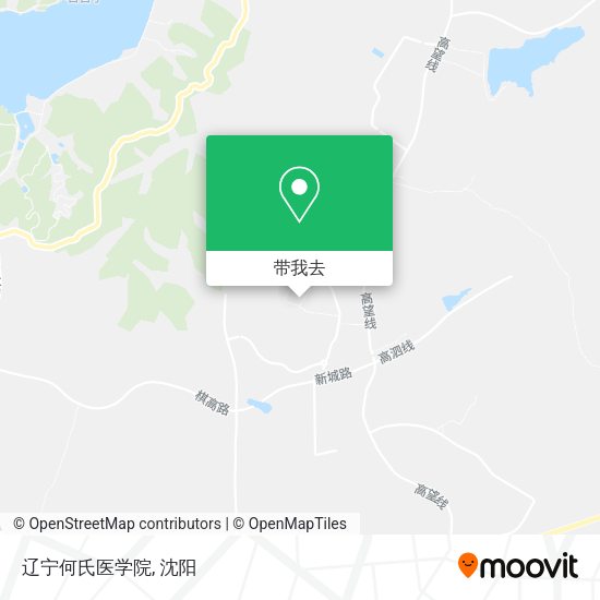 辽宁何氏医学院地图
