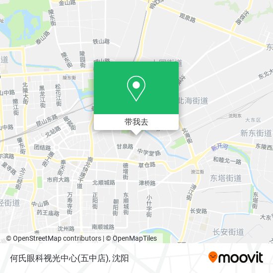 何氏眼科视光中心(五中店)地图