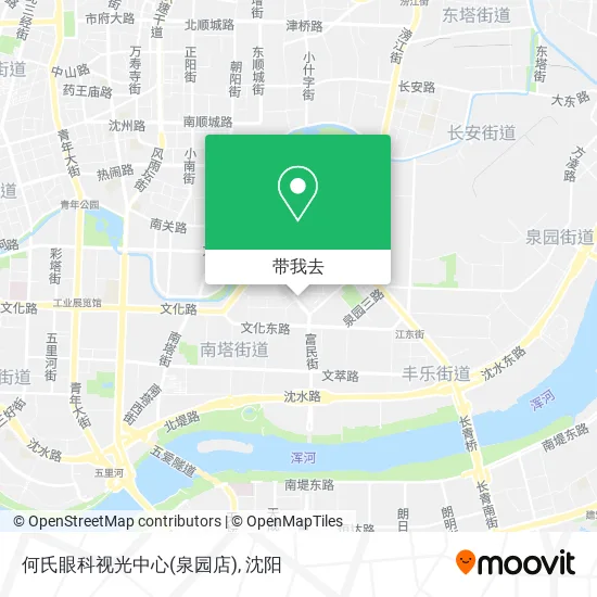 何氏眼科视光中心(泉园店)地图