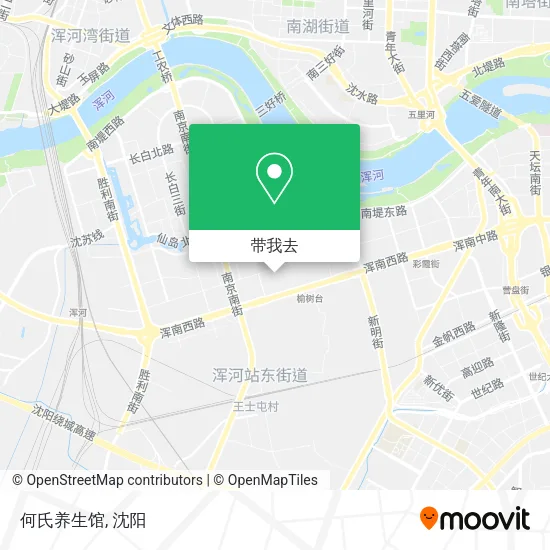 何氏养生馆地图