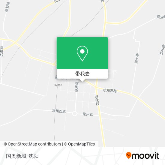国奥新城地图