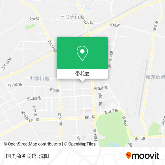 国奥商务宾馆地图