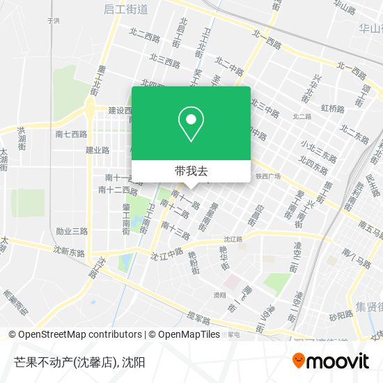 芒果不动产(沈馨店)地图