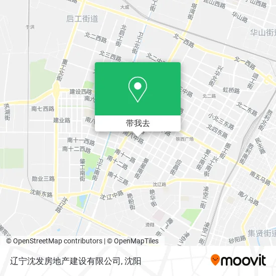 辽宁沈发房地产建设有限公司地图