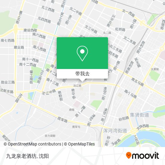 九龙泉老酒坊地图