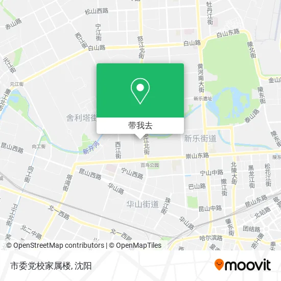 市委党校家属楼地图