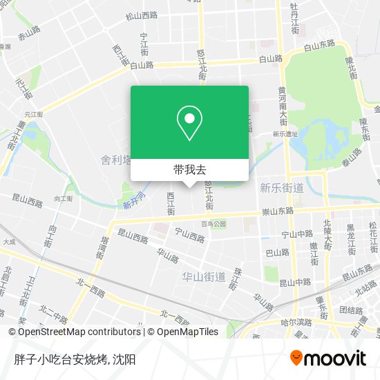 胖子小吃台安烧烤地图