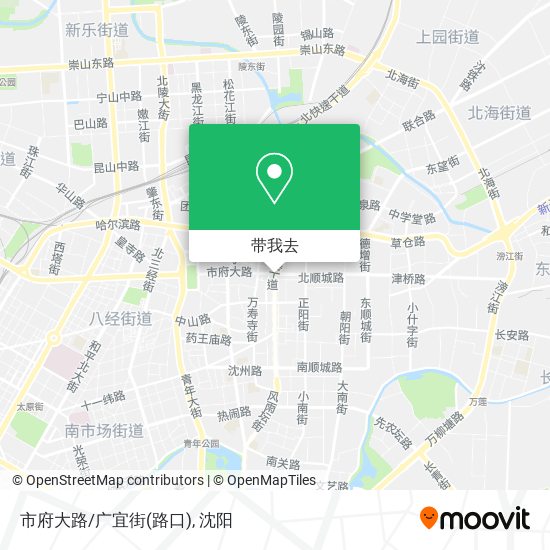 市府大路/广宜街(路口)地图