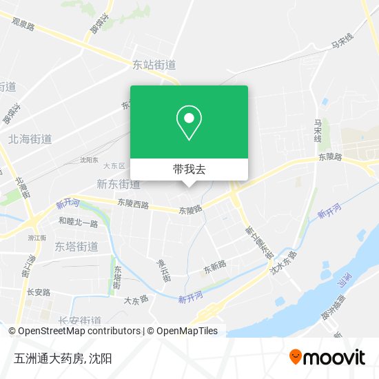 五洲通大药房地图