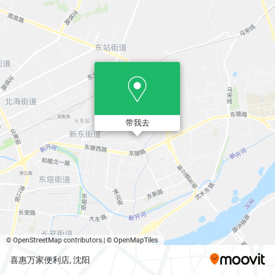 喜惠万家便利店地图