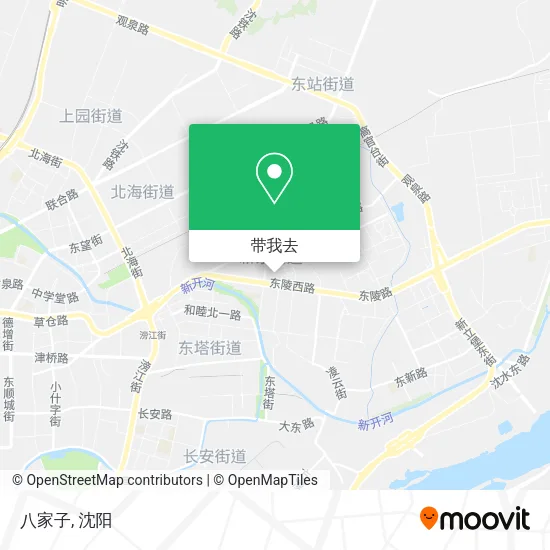 八家子地图