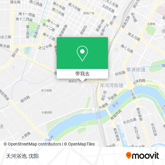 天河浴池地图
