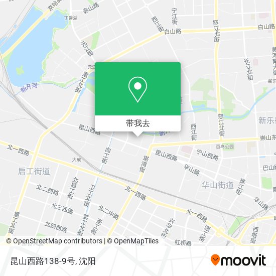 昆山西路138-9号地图
