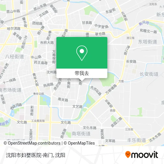沈阳市妇婴医院-南门地图