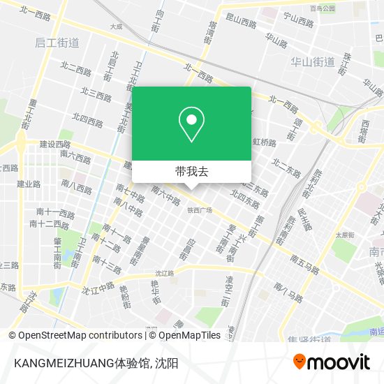 KANGMEIZHUANG体验馆地图
