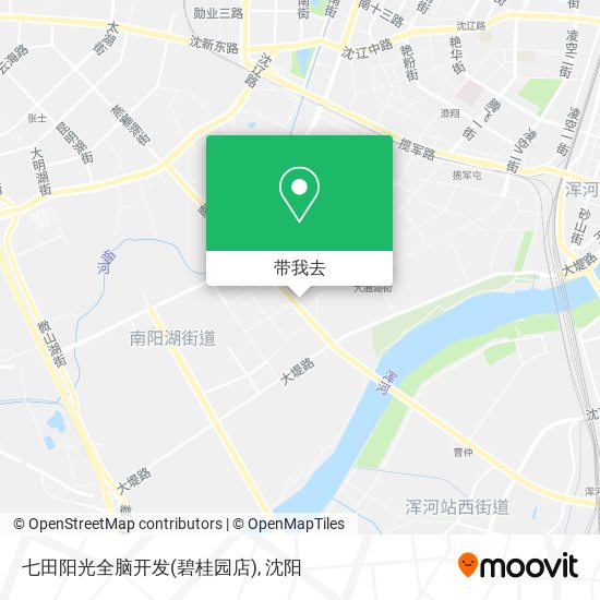 七田阳光全脑开发(碧桂园店)地图