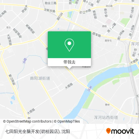 七田阳光全脑开发(碧桂园店)地图
