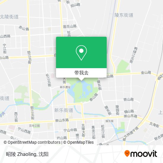 昭陵 Zhaoling地图