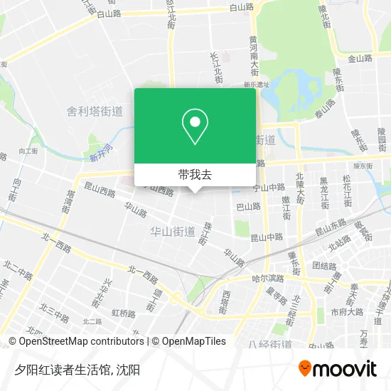 夕阳红读者生活馆地图