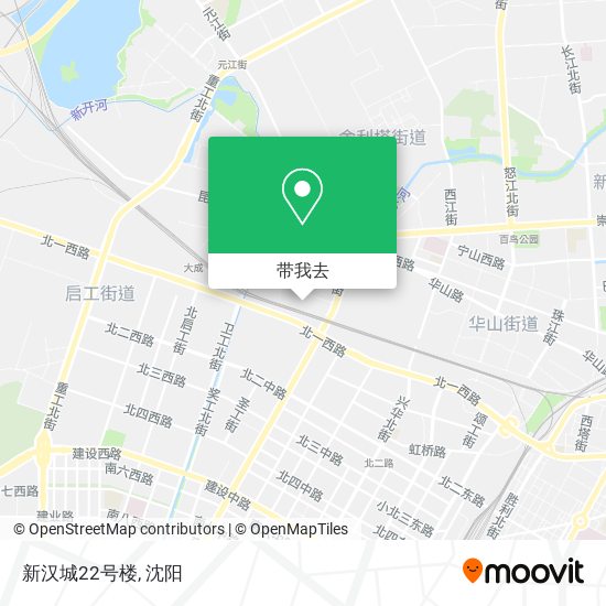 新汉城22号楼地图