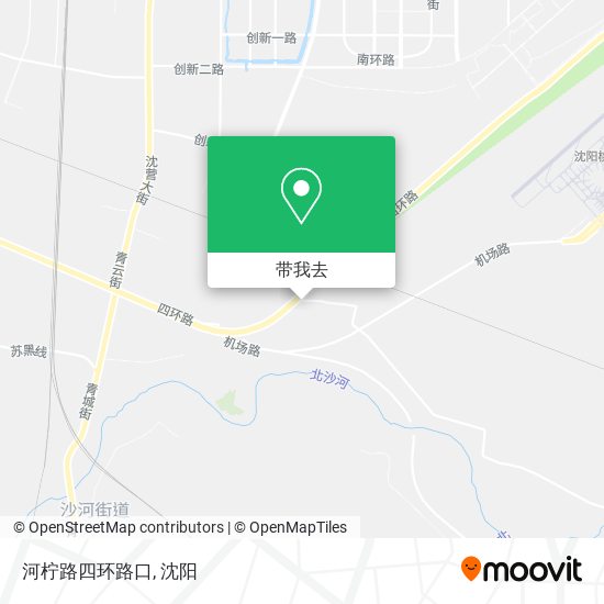 河柠路四环路口地图