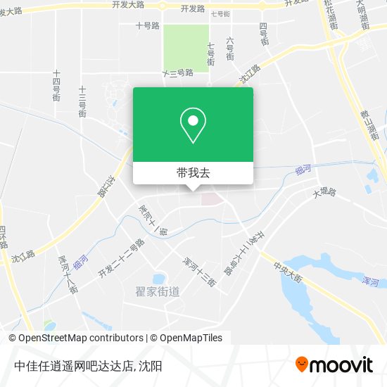 中佳任逍遥网吧达达店地图