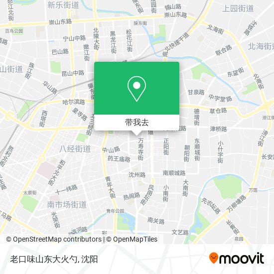 老口味山东大火勺地图