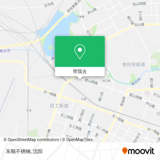 东顺不锈钢地图
