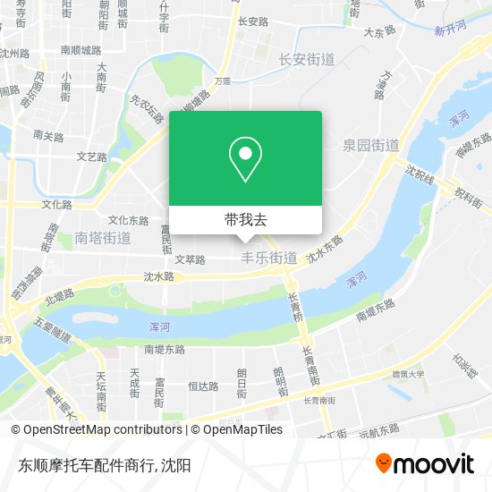 东顺摩托车配件商行地图