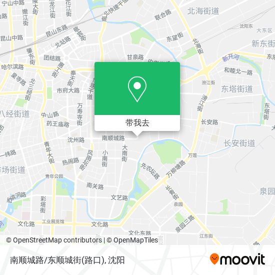 南顺城路/东顺城街(路口)地图