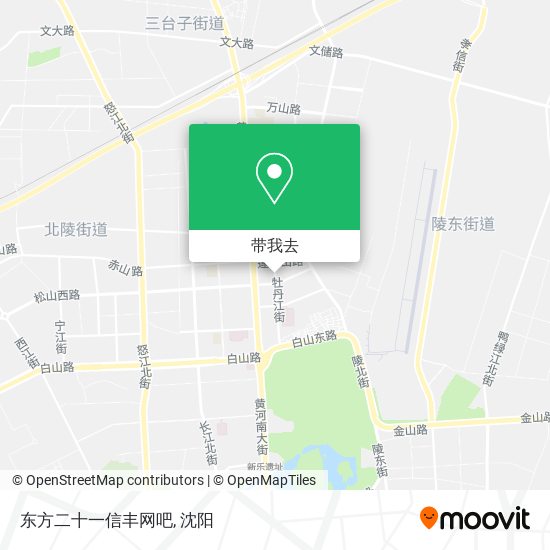 东方二十一信丰网吧地图