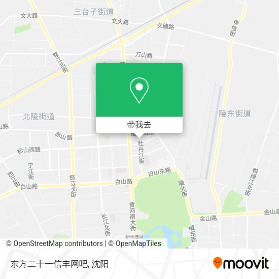 东方二十一信丰网吧地图