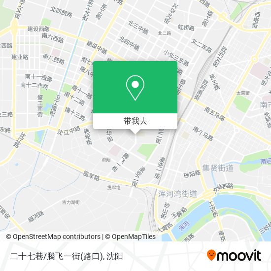 二十七巷/腾飞一街(路口)地图
