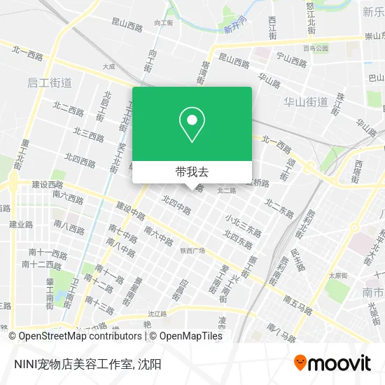 NINI宠物店美容工作室地图
