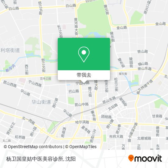 杨卫国皇姑中医美容诊所地图