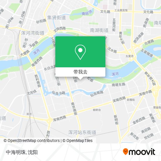 中海明珠地图